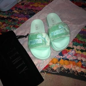 fenty slides poshmark